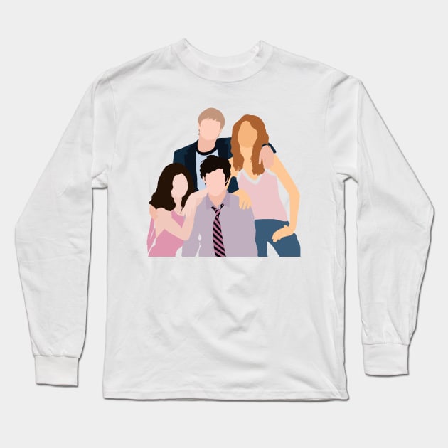 the OC cast Long Sleeve T-Shirt by aluap1006